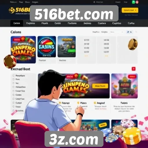 Experiência do usuário no site de jogos 516bet.com