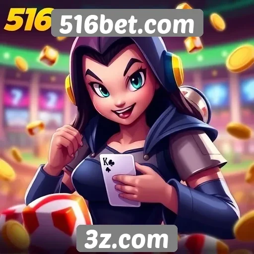 Variedade de jogos disponíveis no site 516bet